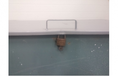 Materiaalkruiwagen met deksel