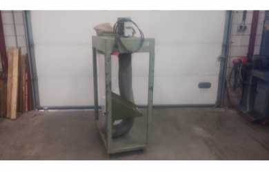 Mobiele houtmot afzuiging