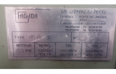 Mobiele houtmot afzuiging