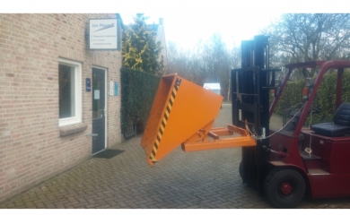 Heftruck kiepbak
