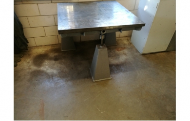 gietstalen vlaktafel