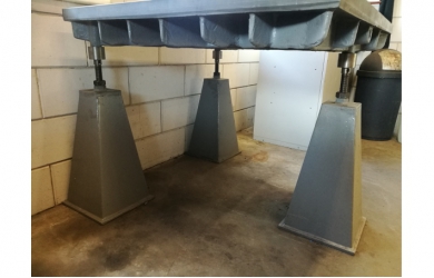 gietstalen vlaktafel