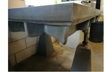 gietstalen vlaktafel